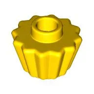 Food Cupcake with Stud / Yellow