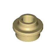 Plate Round 1 x 1 with Open Stud / Tan