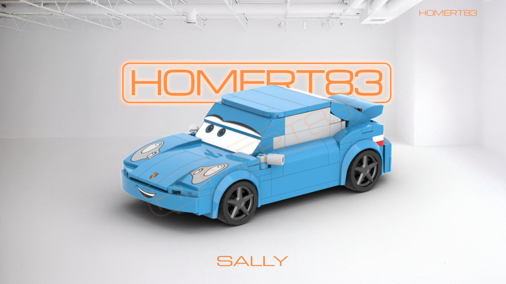 Lego Sally - 2002 Porsche 911 Carrera