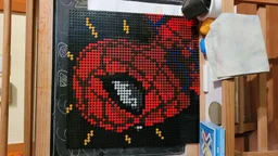 Spider-Man Lego Art