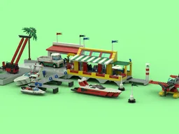 Sail N' Fly Marina (6543 - remake)