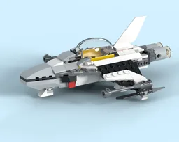75410 + 31134 Mando's Creator jet