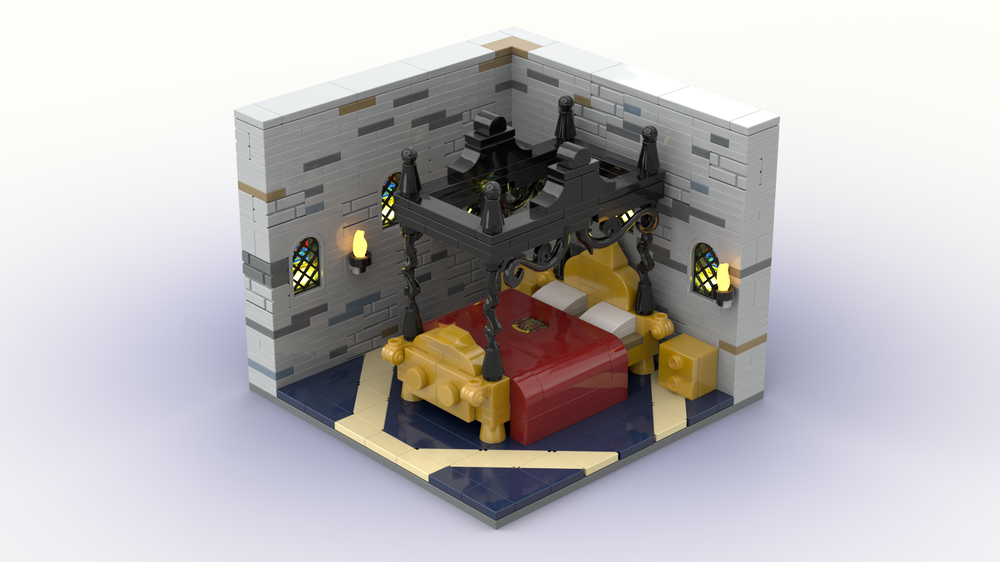 Lego Royal Four-poster Bed