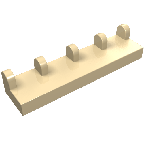 Lego Hinge Tile 1 x 4 / Tan