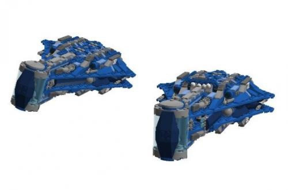 Lego Mandalorian gunship - Mark II