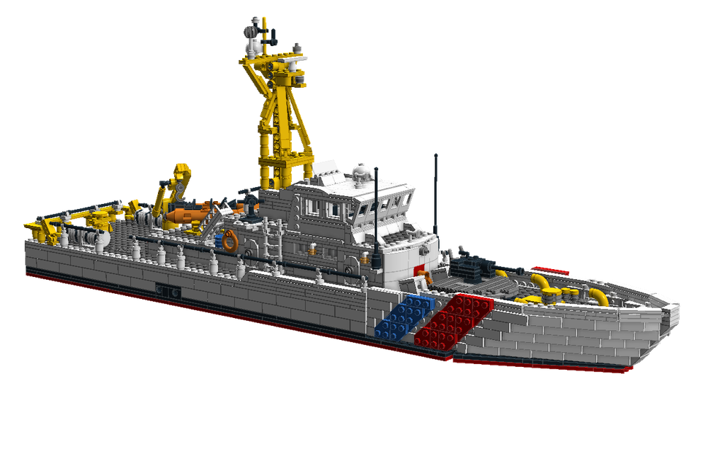 Lego Coast Guard 110-ft Island Class Cutter