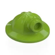 Helmet Mining with Head Lamp / Lime
