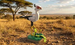Secretary bird - Sagittarius serpentarius