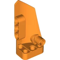 Technic Panel Fairing # 3 Small Smooth Long, Side A / Orange