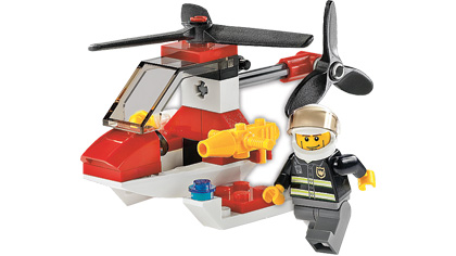 Lego Fire Helicopter