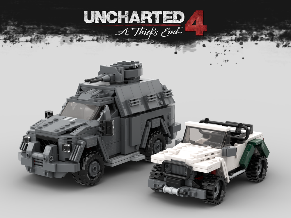 Lego Uncharted 4 | Madagascar chase