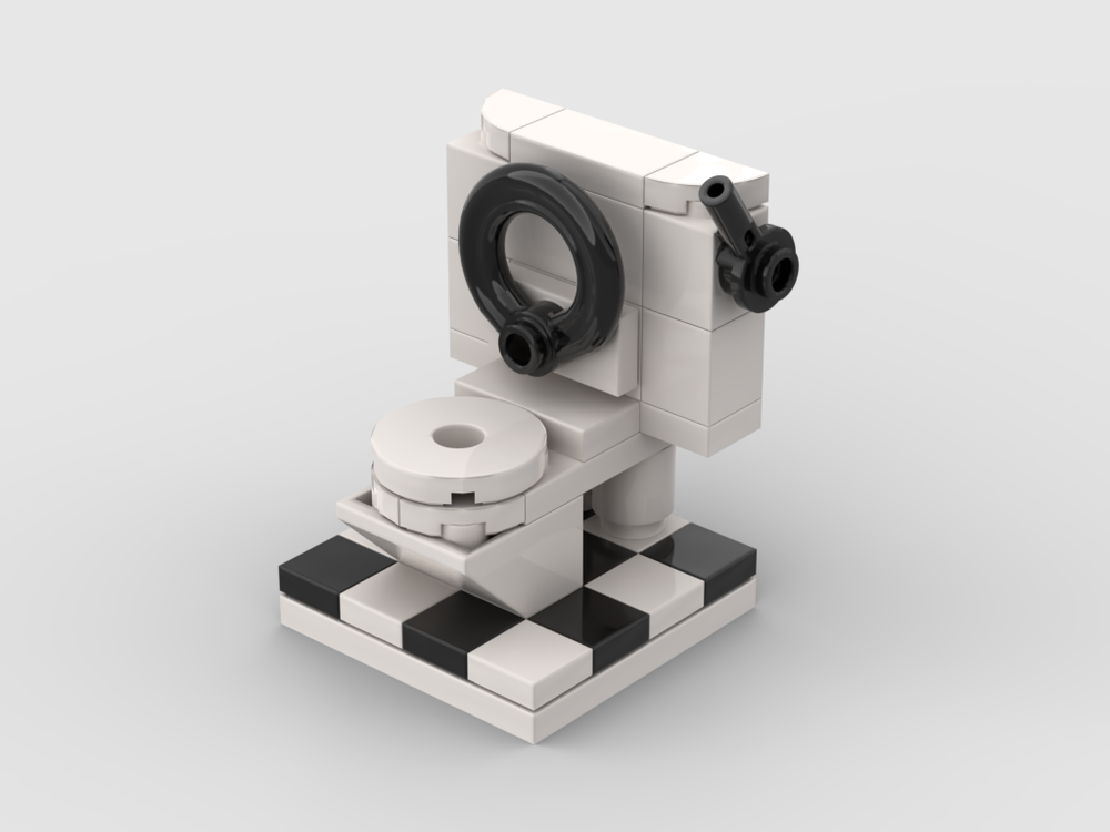 Lego Mini Toilet