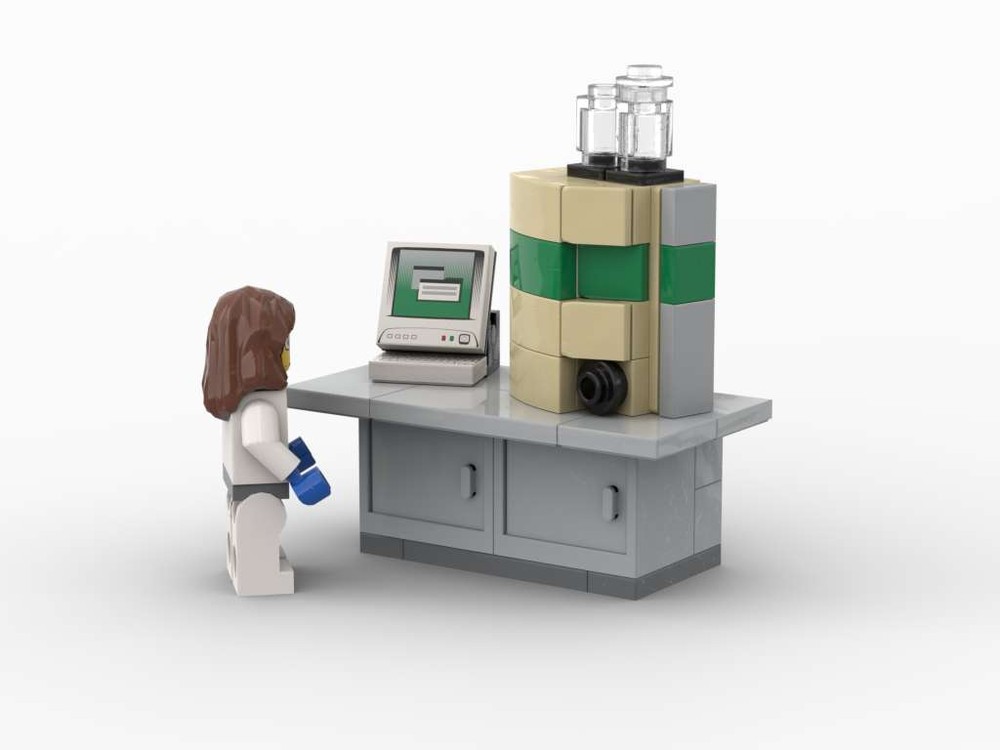 Lego Lab furniture - Ion chromatograph