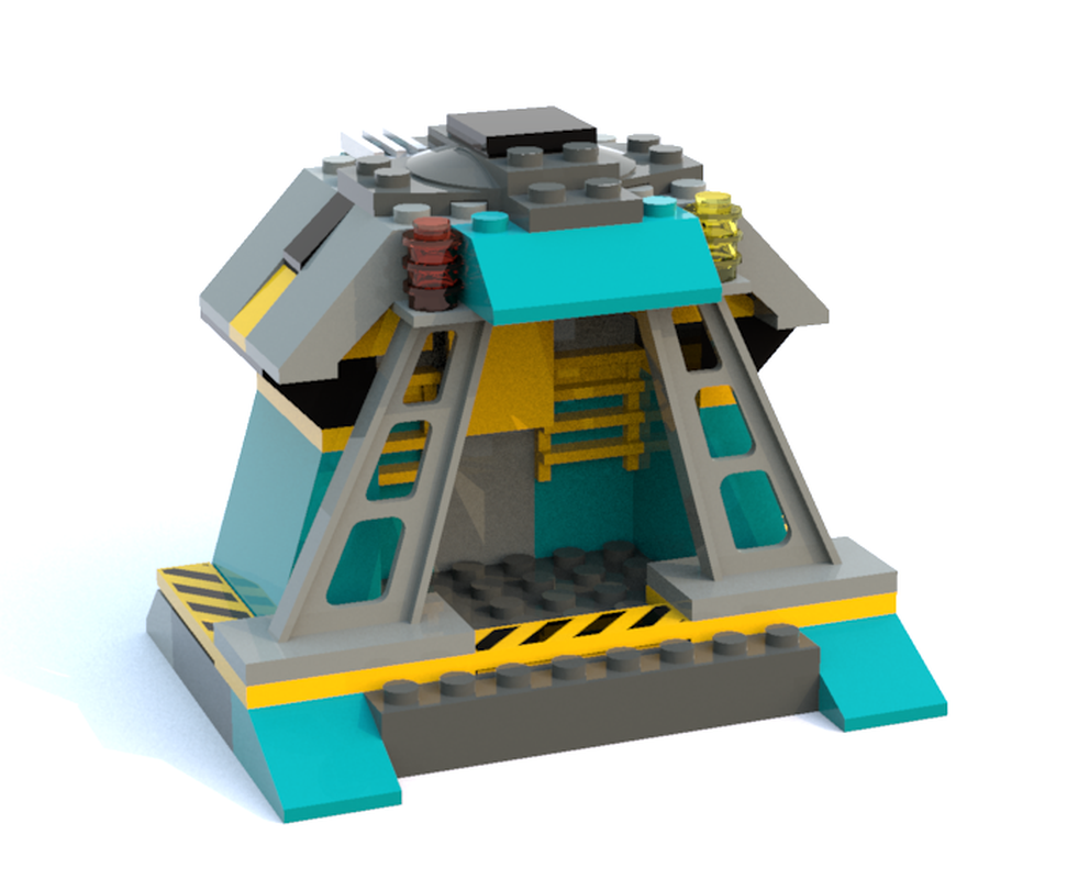 Lego Support Station (Rock Raiders)