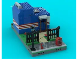 Modular Peacemaker's trailer-house