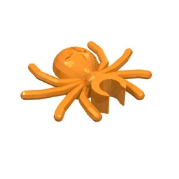 Insect, Spider / Orange