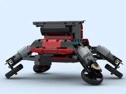 Tilt wheeled vehicle - V3