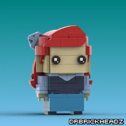 Human Ariel (The Little Mermaid 1989) Custom Brickheadz