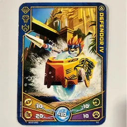 Trading Card, Legends of Chima Deck #1: 10 [Defendor IV] / [No Color/Any Color]