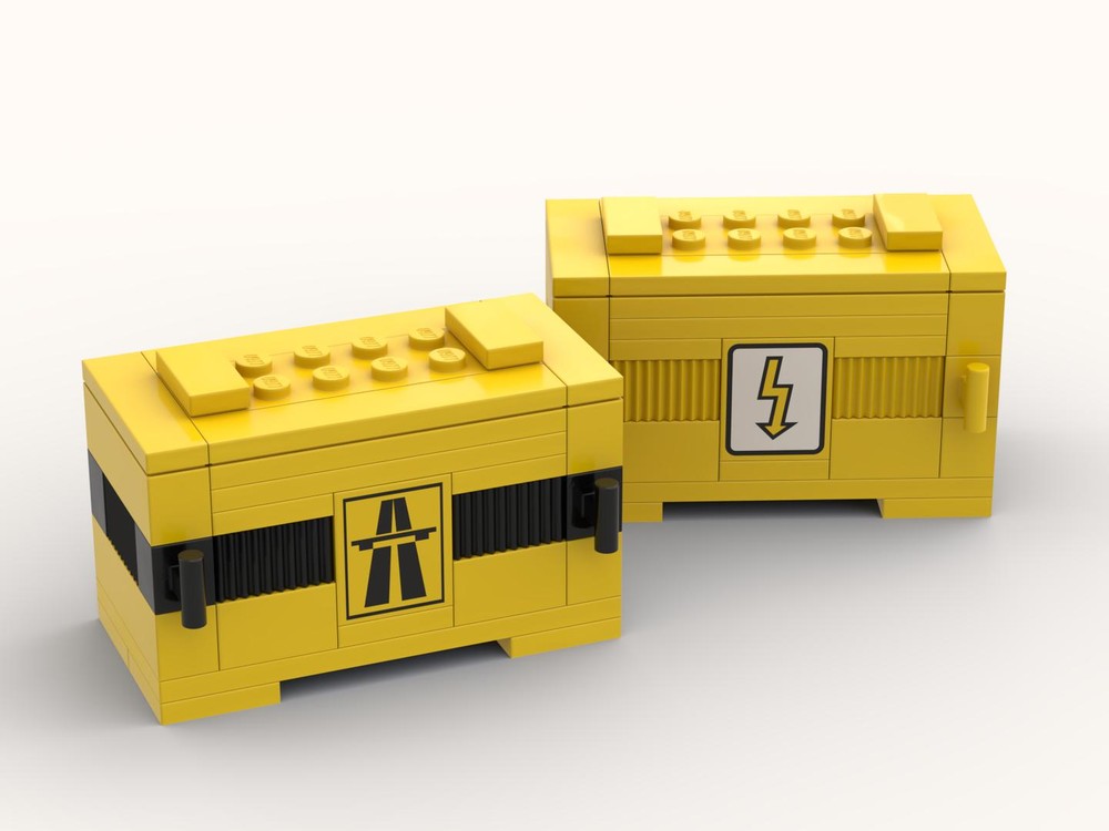 Lego Utilities Shipping Containers (10170 TTX Standard)