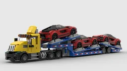 Car transport trailer