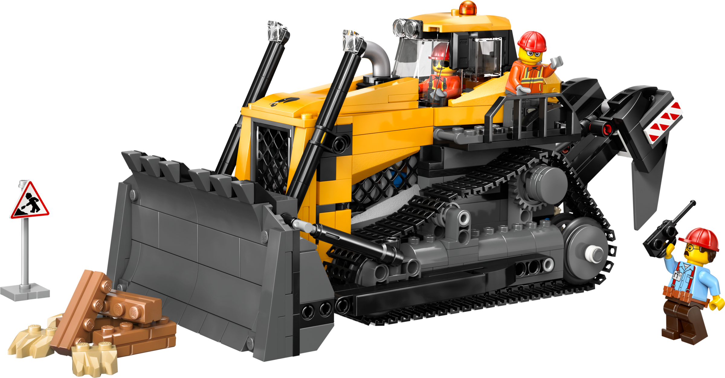 Lego Yellow Bulldozer