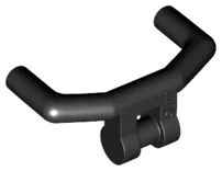 Handlebars with Angular Handles / Black