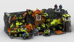Power Miners Diorama