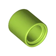 Technic Pin Connector Round 1L [Beam] / Lime