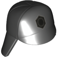 Lego Hat, Crew Cap with Silver First Order Insignia Print / Black
