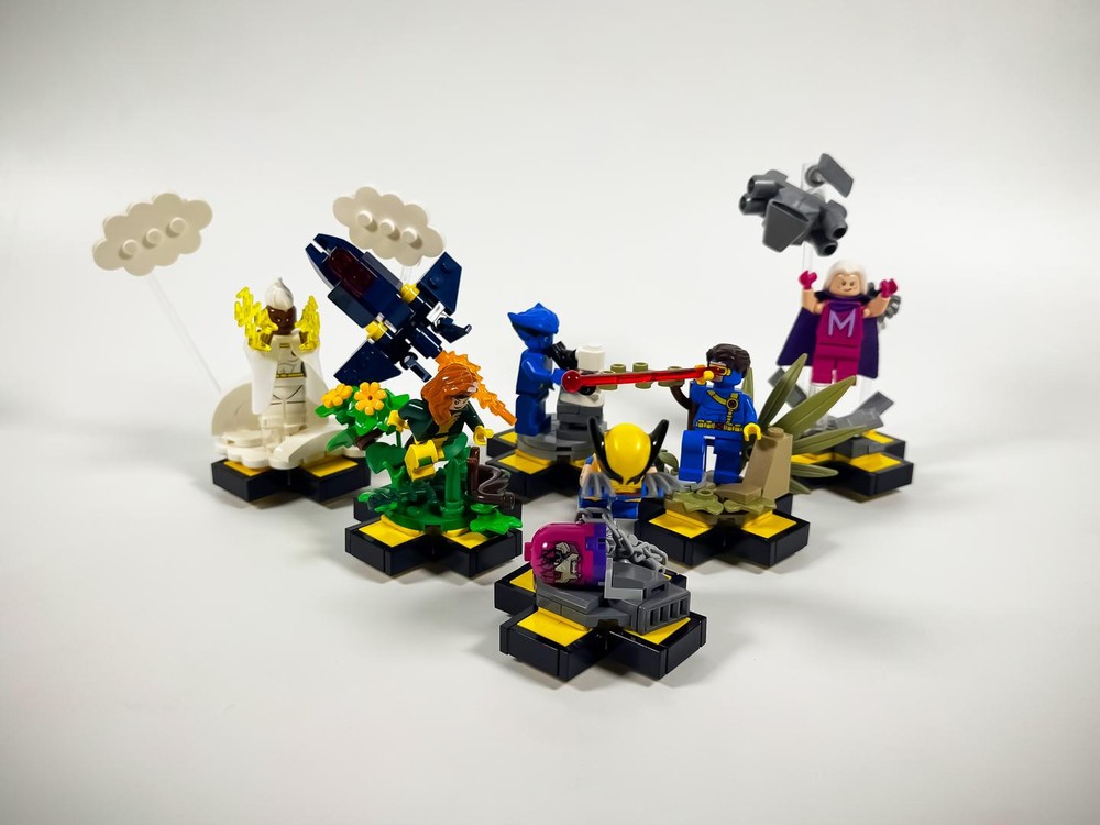 Lego X-Men Display Stands