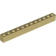 Brick 1 x 12 / Tan