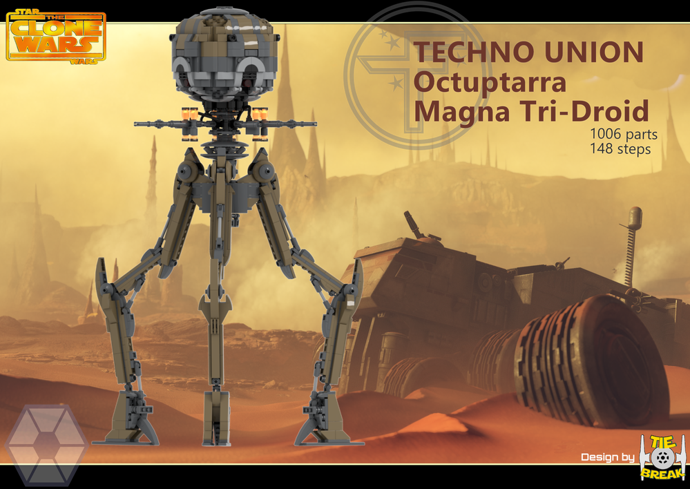 Lego Octuptarra Magna tri-droid
