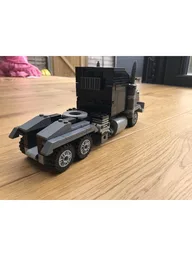 Transforming robot truck