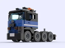 European Heavy Cargo Semi Truck