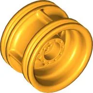 Wheel 30.4 x 20 without Pinholes, with Reinforced Rim / Bright Light Orange