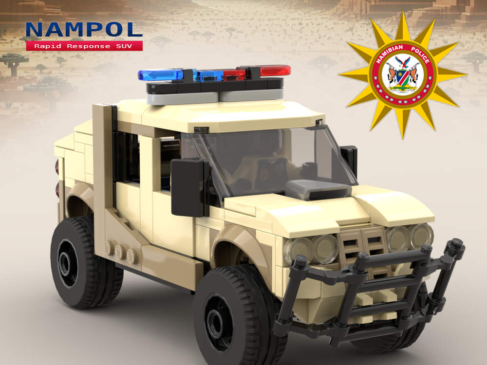 Lego Rapid Response SUV "The Desert Stallion"