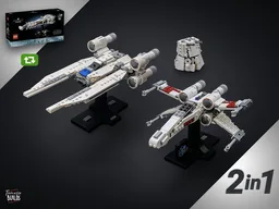 75376 Alternate 2 in 1 Bundle: X Wing + U Wing