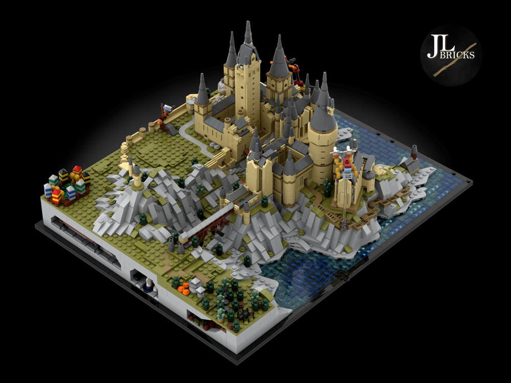 Lego Wizard Castle and Grounds Expansion