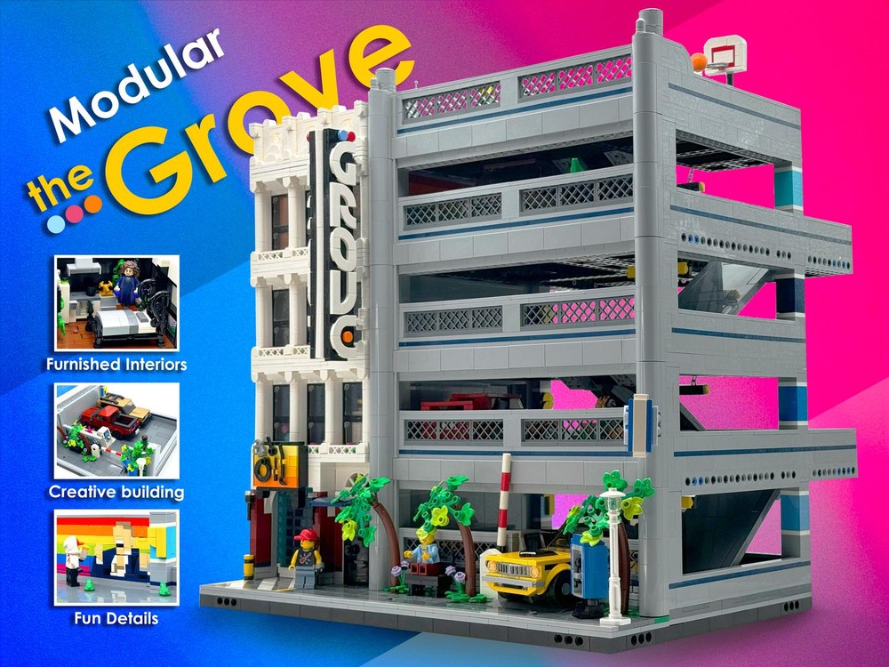 Lego The Grove - Auto Shop, Apartments, and Garage