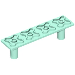 Scala, Support, Bed 2 x 8 x 1 2/3 / Aqua