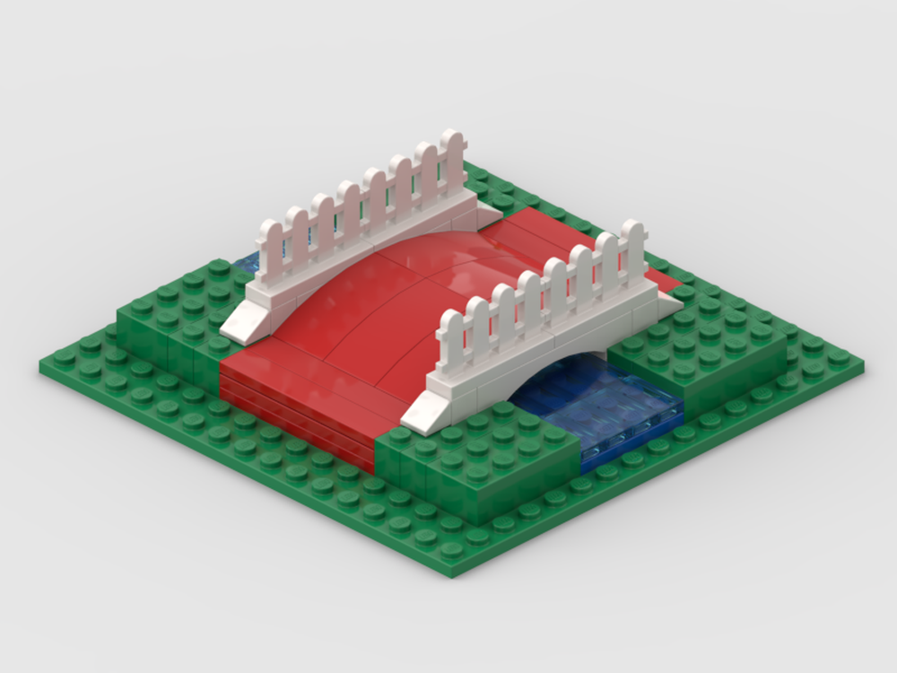 Lego Bike lane bridge