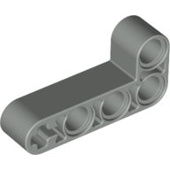 Lego Technic Beam 2 x 4 L-Shape Thick / Light Gray