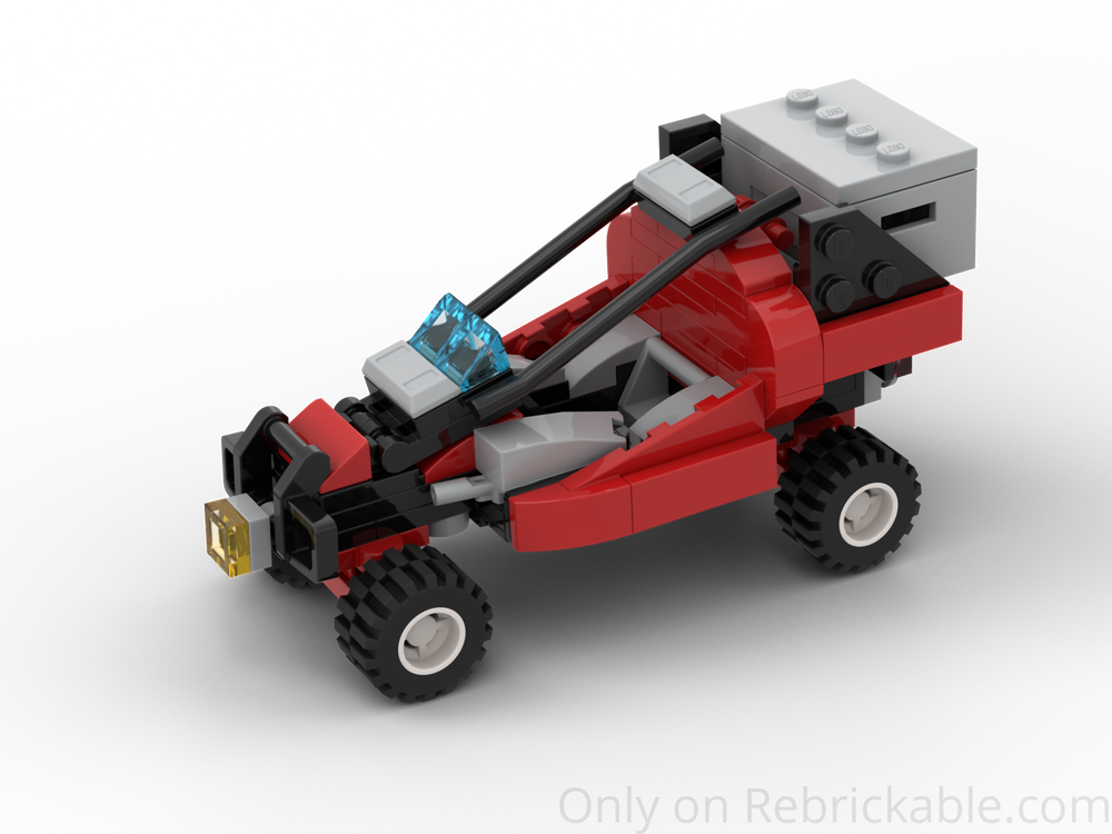Lego Upgraded Nostalgia: Buggy with suspension