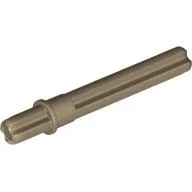 Technic Axle 4.5 with Stop / Dark Tan