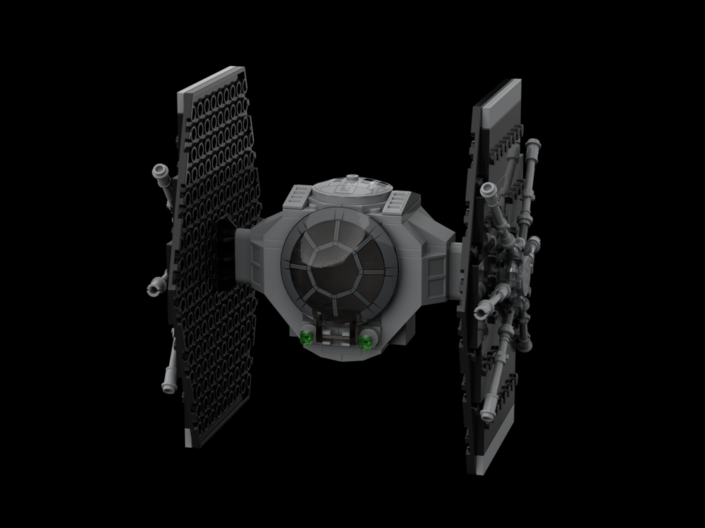 Lego [MOD] Improved 75237 Imperial TIE/ln Starfighter V4.5
