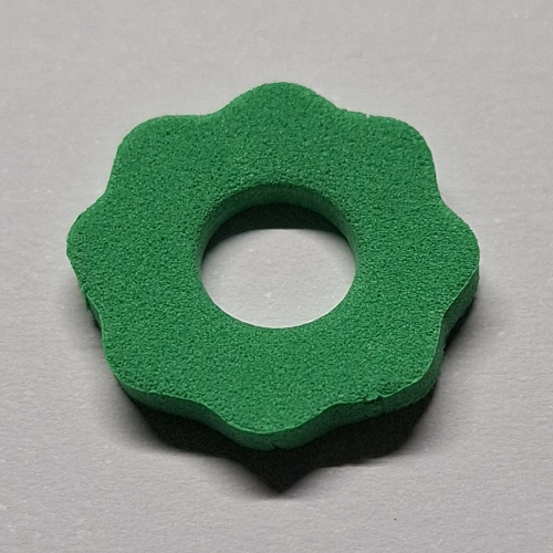 Lego Belville, Plant, Flower / Star 2 1/2 x 2 1/2 For Set 5859 / Bright Green
