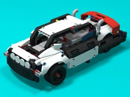 42109 B model - Futuristic speed demon