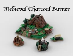 Medieval Charcoal Burner - Expansion for Mini Blaustein Castle