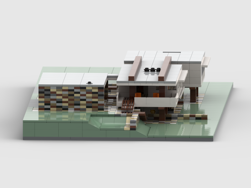 Lego Marcel Breuer's Alworth/Starkey House, Duluth, Minnesota